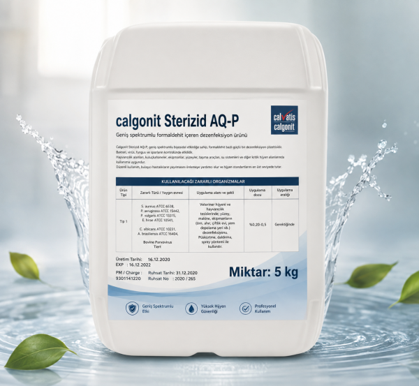 CALGONİT STERİZİD AQ-P Dezenfeksiyon
