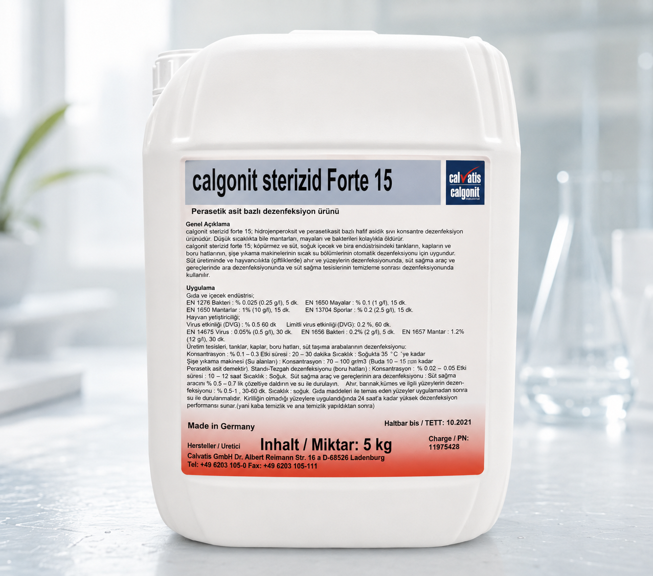 CALGONİT STERİZİD FORTE 15